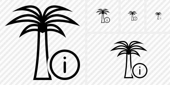 Palmtree Information Icon