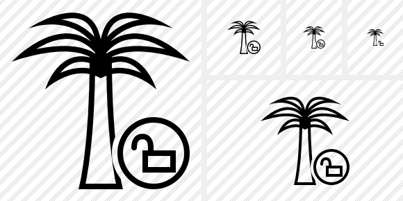 Palmtree Unlock Icon