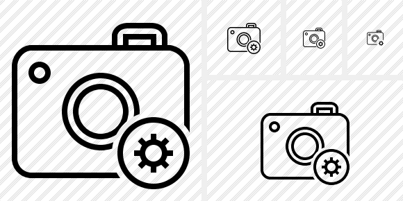 Photocamera Settings Icon