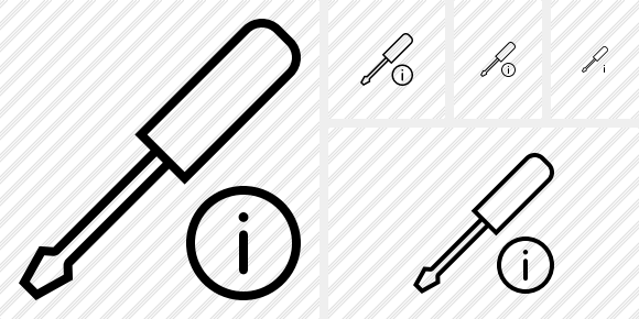 Screwdriver Information Icon