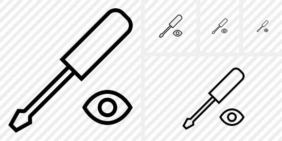 Screwdriver View Icon