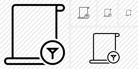 Script Blank Filter Icon