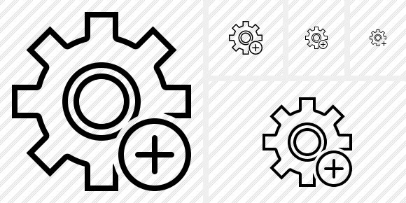 Settings Add Icon