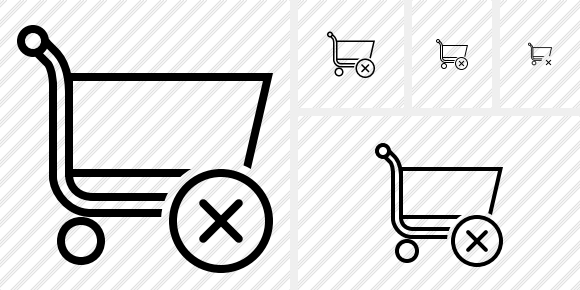 Shopping Cancel Icon