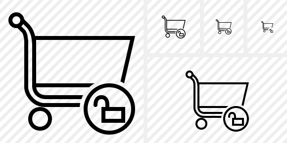 Shopping Unlock Icon