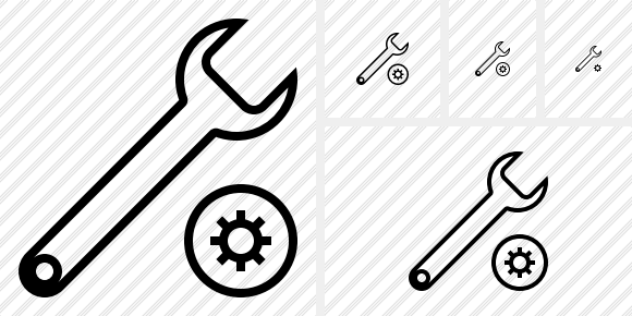 Spanner Settings Icon