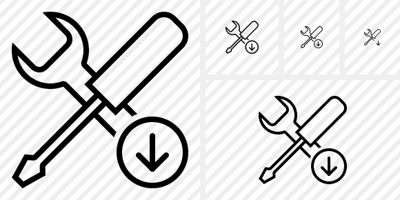 Tools Download Icon