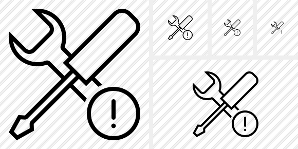 Tools Warning Icon