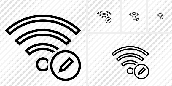 Wi Fi Edit Icon