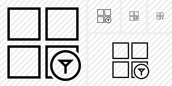 Windows Filter Icon