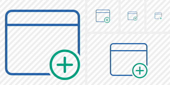 Application Add Icon