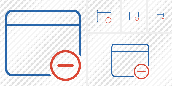 Application Remove Icon