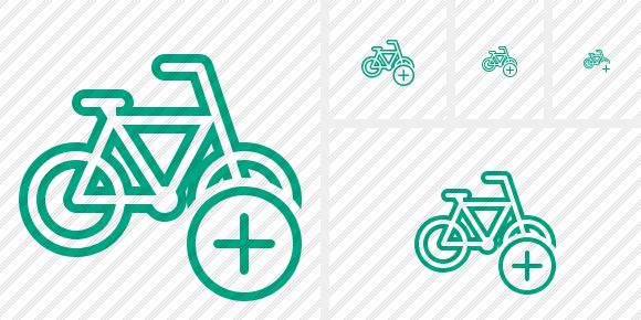 Bicycle Add Icon