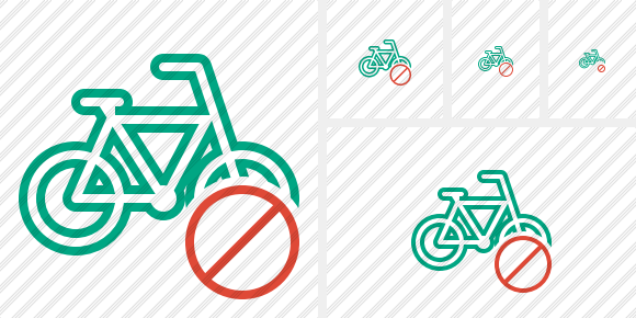 Bicycle Block Icon