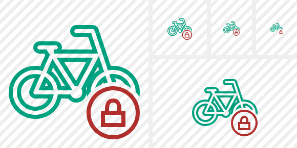 Bicycle Lock Icon