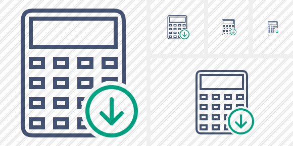 Calculator Download Icon