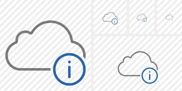 Cloud Information Icon