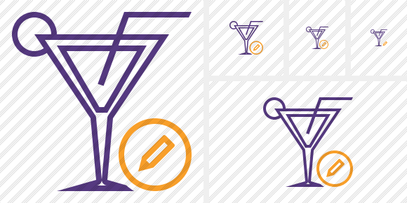 Cocktail Edit Icon