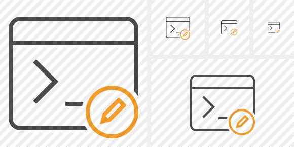 Command Prompt Edit Icon