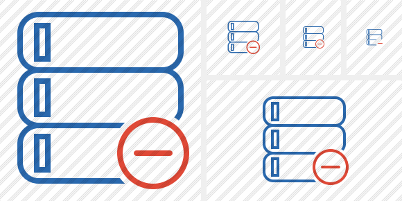Database Remove Icon