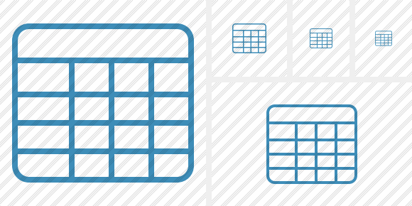 Database Table Icon