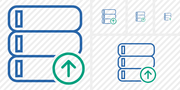 Database Upload Icon