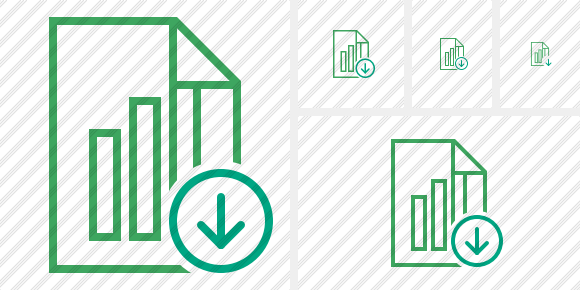 File Chart Download Icon