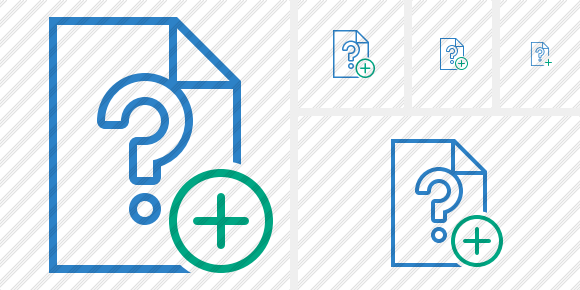 File Help Add Icon