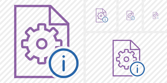 File Settings Information Icon