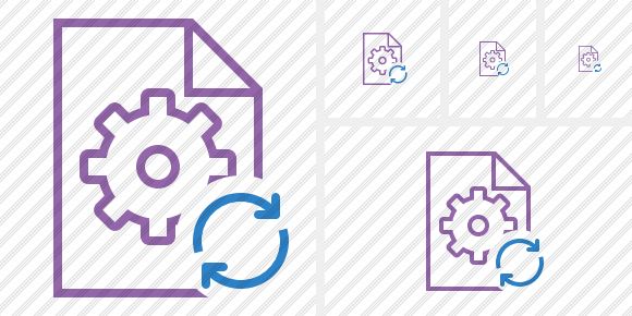 File Settings Refresh Icon