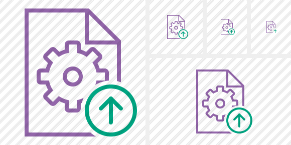 File Settings Upload Icon