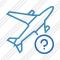 Airplane Help Icon