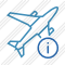Airplane Information Icon