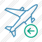 Airplane Previous Icon