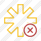 Asterisk Cancel Icon