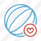 Beach Ball Favorites Icon