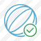 Beach Ball Ok Icon