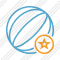 Beach Ball Star Icon