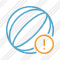 Beach Ball Warning Icon