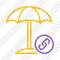 Beach Umbrella Link Icon