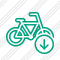 Bicycle Download Icon