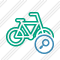 Bicycle Search Icon