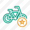 Bicycle Star Icon