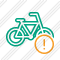 Bicycle Warning Icon