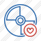 Bluray Disc Favorites Icon