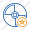 Bluray Disc Star Icon