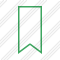 Bookmark Green Icon