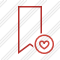 Bookmark Red Favorites Icon