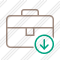 Briefcase Download Icon
