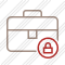 Briefcase Lock Icon